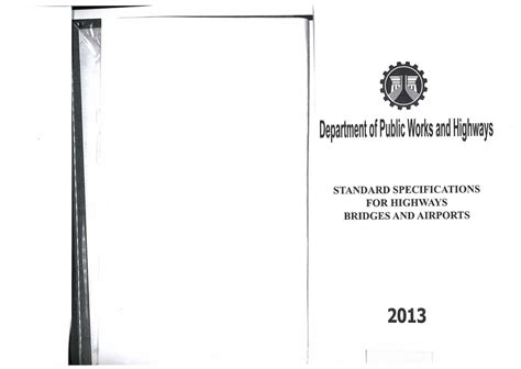 dpwh blue book pdf|Guidelines and Manuals .